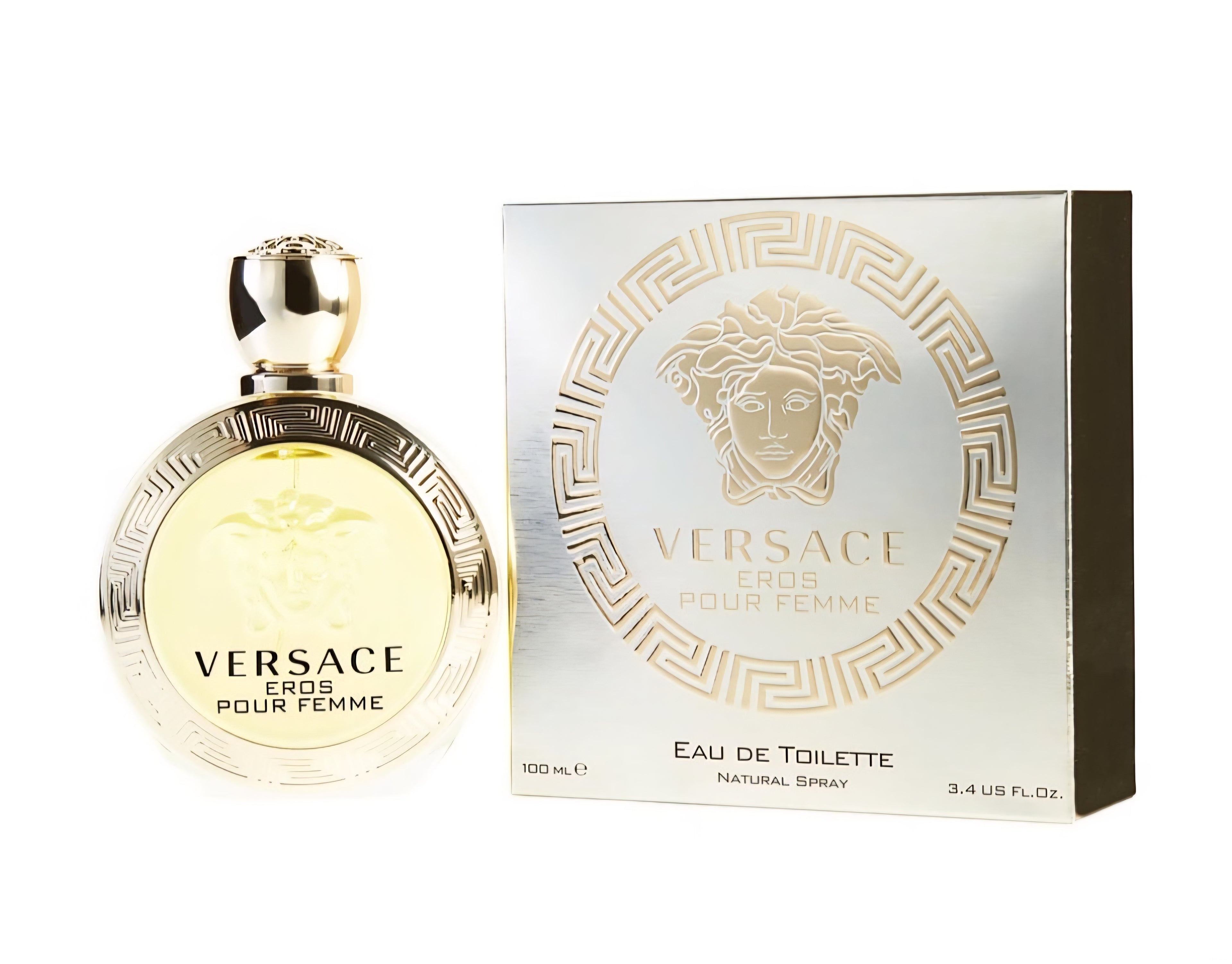 Versace Eros Pour Femme EDT 3.4 oz | 100% Original