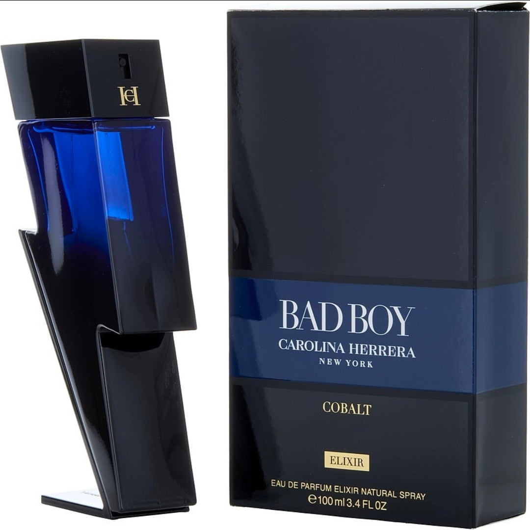 CH Bad Boy Cobalt Elixir by Carolina Herrera – Eau de Parfum 3.4 oz