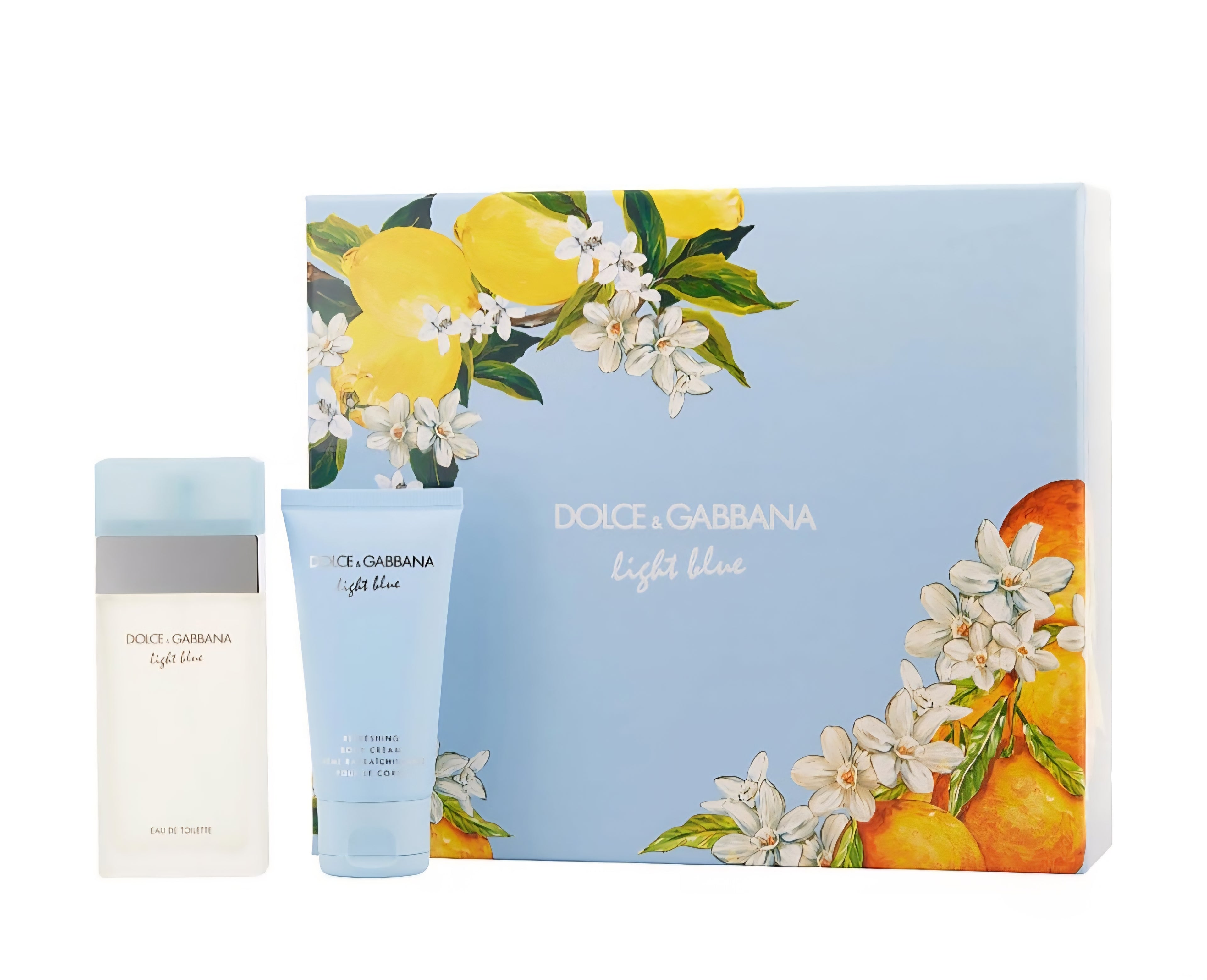 D&G Light Blue Gift Set – Eau de Toilette 1.7 oz + Body Cream